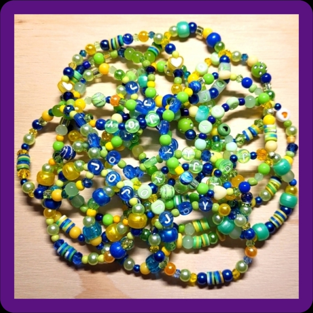 Inside Out Friendship Bracelet- Joy